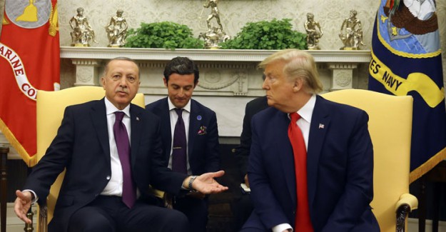Cumhurbaşkanı Erdoğan İle Trump Tezkereyi Görüştü