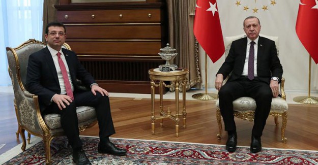 Cumhurbaşkanı Erdoğan İmamoğlu'nu Kabul Etti