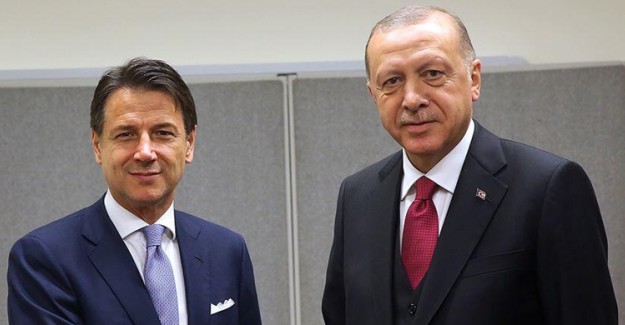 Cumhurbaşkanı Erdoğan İtalya Başbabakanı Conte ile Görüşüyor