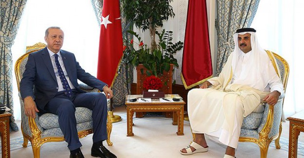 Cumhurbaşkanı Erdoğan, Katar Emiri Al Sani İle Görüştü