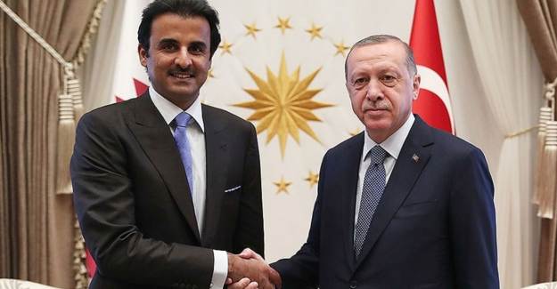 Cumhurbaşkanı Erdoğan Katar Emiri Al Sani İle Görüştü
