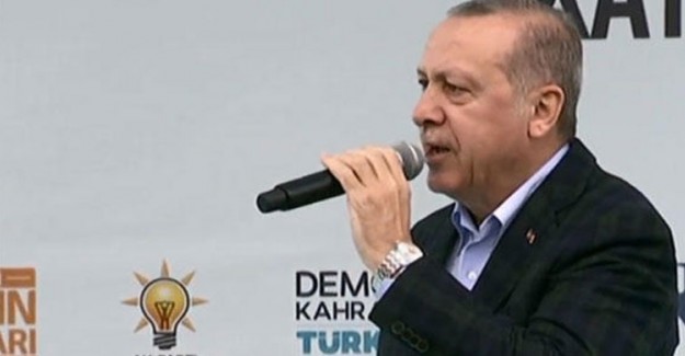 Cumhurbaşkanı Erdoğan Kayseri'de Konuştu