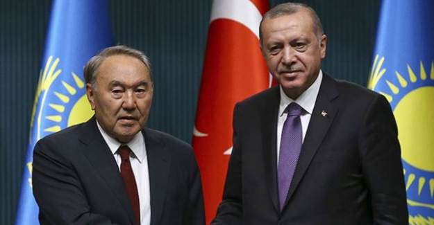 Cumhurbaşkanı Erdoğan, Kazakistan Cumhurbaşkanı İle Görüştü