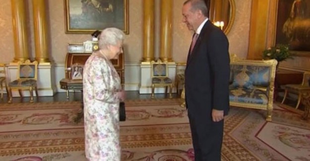 Cumhurbaşkanı Erdoğan Kraliçe Elizabeth Görüşmesi