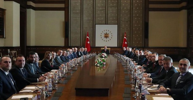 Cumhurbaşkanı Erdoğan Kulüpler Birliği Başkanı Sepil ve Heyetini Ağırladı