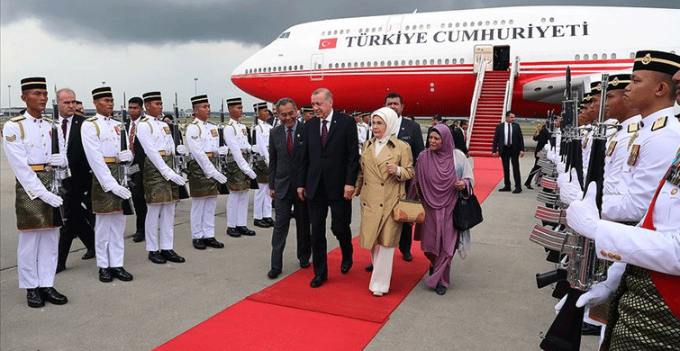 Cumhurbaşkanı Erdoğan Malezya'da