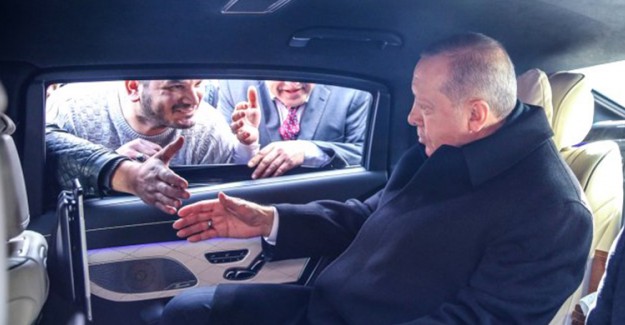 Cumhurbaşkanı Erdoğan Minibüsçülerle Sohbet Etti
