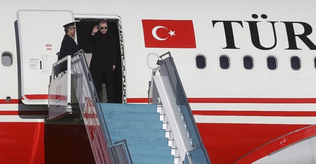 Cumhurbaşkanı Erdoğan Moskova'ya Gitti