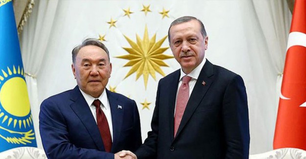 Cumhurbaşkanı Erdoğan Nazarbayev İle Telefonda Görüştü