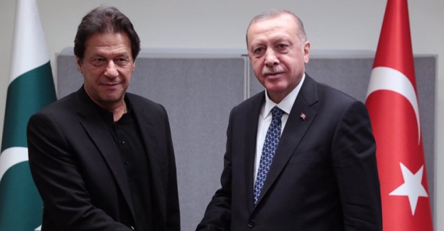 Cumhurbaşkanı Erdoğan Pakistan Başbakanı Han İle Görüştü 
