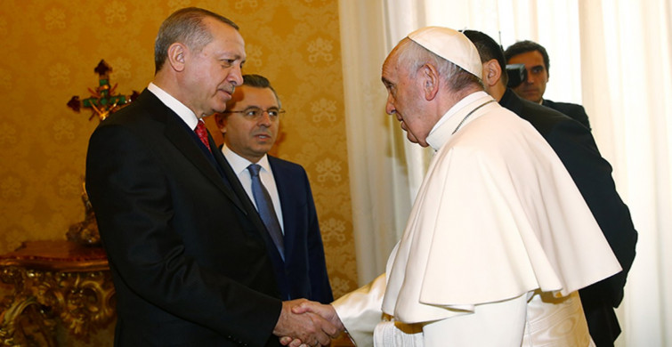 Cumhurbaşkanı Erdoğan, Papa Francis ile görüştü: Paris Olimpiyatları açılışındaki skandala tepki