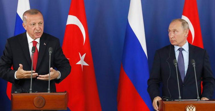 Cumhurbaşkanı Erdoğan, Putin İle Telefonda Görüştü