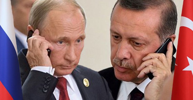 Cumhurbaşkanı Erdoğan Putin'i Telefonla Aradı