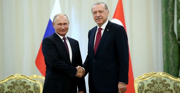 Cumhurbaşkanı Erdoğan Putin'le Görüşmek İçin Rusya'ya Gitti
