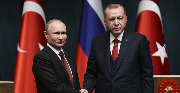 Cumhurbaşkanı Erdoğan Putin'le Görüştü