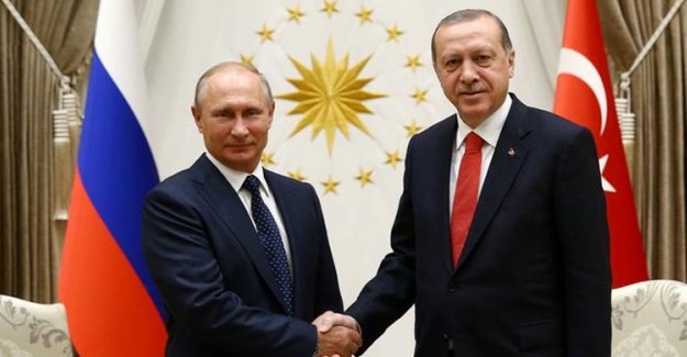 Cumhurbaşkanı Erdoğan Rus lider Putin'le Görüştü