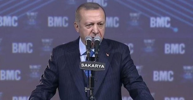 Cumhurbaşkanı Erdoğan Sakarya'da Temel Atma Töreninde Konuştu