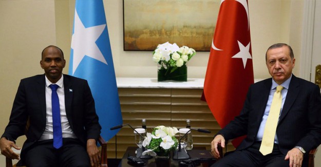 Cumhurbaşkanı Erdoğan, Somali Başbakanı Hasan Ali Hayri'yi Kabul Etti