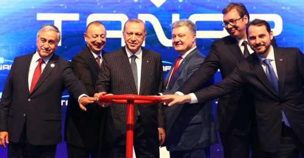Cumhurbaşkanı Erdoğan TANAP'ta  Konuştu