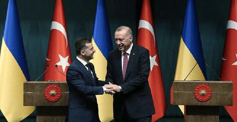 Cumhurbaşkanı Erdoğan Ve Zelenskiy Görüşmesi Sona Erdi
