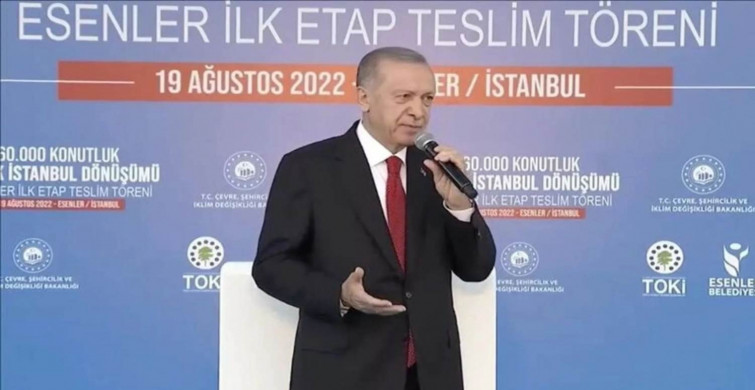 Cumhurbaşkanı Erdoğan’dan açıklama: 300 bin konut değiştirildi, 140 bin konutun dönüşümü sürüyor