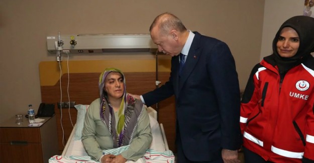 Cumhurbaşkanı Erdoğan'dan Hastane Ziyareti