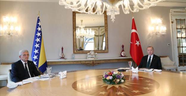 Cumhurbaşkanı Erdoğan'dan Şefik Caferoviç ile Görüşme