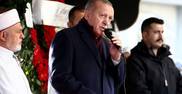 Cumhurbaşkanı Erdoğan'dan Şehitler İçin Başsağlığı Mesajı