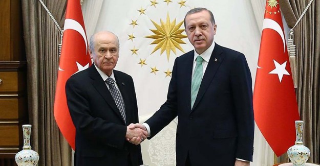 Cumhurbaşkanı Recep Tayyip Erdoğan İle MHP lideri Devlet Bahçeli'nin Görüşmesi Başladı 