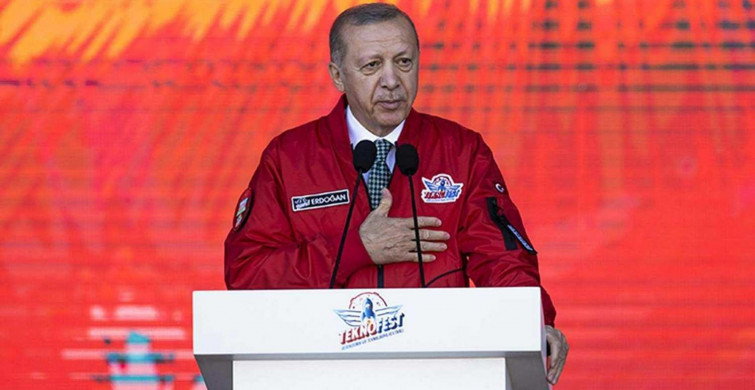 Cumhurbaşkanı Recep Tayyip Erdoğan TEKNOFEST’te gözdağı verdi: 'Bizim kimsenin toprağında gözümüz yok!'