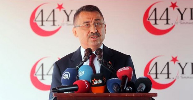 Cumhurbaşkanı Yardımcısı Oktay 'Türkiye, Şartlar Ne Olursa Olsun KKTC'nin Yanındadır'