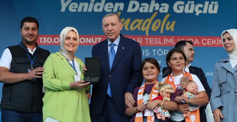 Cumhurbaşkanı Erdoğan Hatay'da 130 Bin Konut Anahtar Teslim Töreninde konuştu