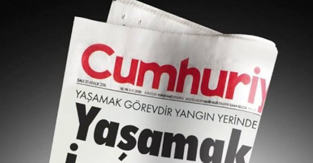 Cumhuriyet Gazetesi  Namaz Kılan Öğrencileri Hedef Gösterdi