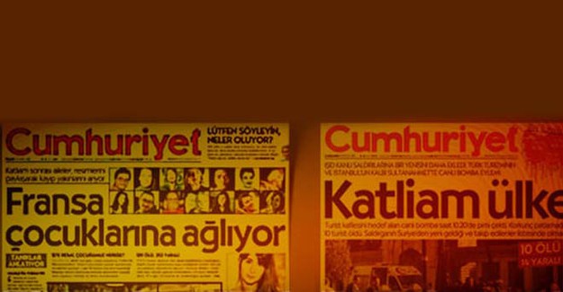 Cumhuriyet'ten Skandal Manşet: Katliam Ülkesi
