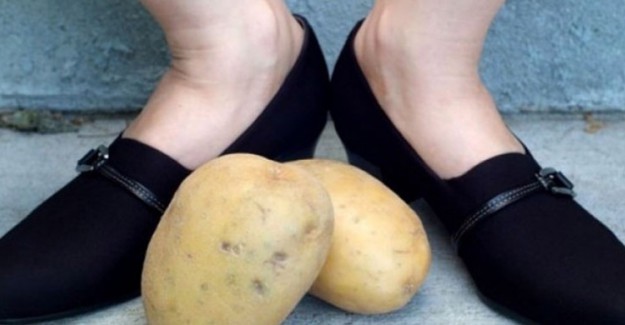 Dar Gelen Ayakkabıları Patatesle Genişletin