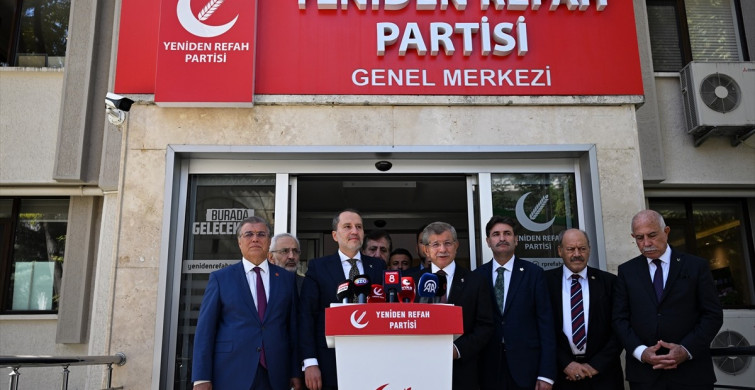 Davutoğlu ve Erbakan'dan İşbirliği Mesajı