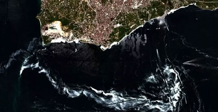 Deniz Salyasının Uzaydan Çekilmiş Fotoğrafları İle Yoğunluk İncelemesi Başlatıldı