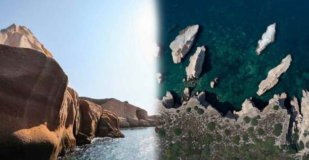'Denizin Peribacaları' Siren Kayalıkları Hayranlık Uyandırdı