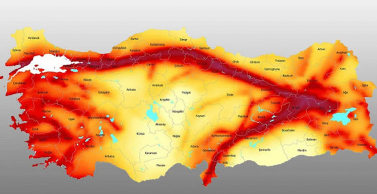 Deprem sonrası diri fay hatları haritası yenilendi: 45 il fay üzerinde