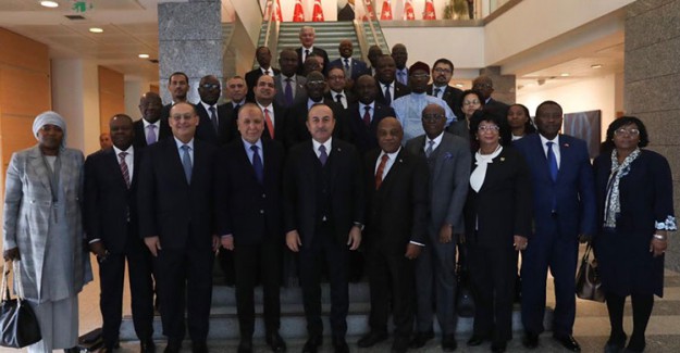 Dışişleri Bakanı Çavuşoğlu Afrikalı Büyükelçileri Ağırladı