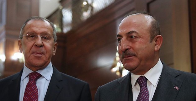 Dışişleri Bakanı Çavuşoğlu, Rus Mevkidaşı Lavrov'la Görüştü