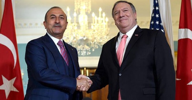 Dışişleri Bakanı Mevlüt Çavuşoğlu ABD'li Mevkidaşı Pompeo ile Görüştü