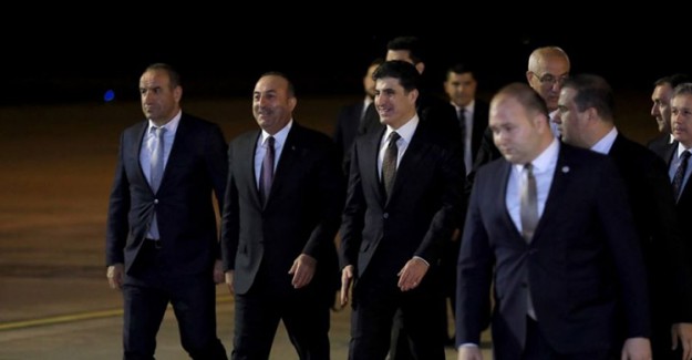 Dışişleri Bakanı Mevlüt Çavuşoğlu Erbil'de
