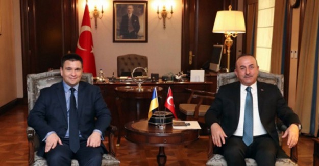 Dışişleri Bakanı Mevlüt Çavuşoğlu Ukraynalı Mevkidaşıyla Görüştü