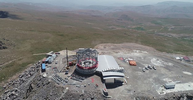 Doğu Anadolu Gözlemevinde Altyapı Çalışmaları Sonlandı