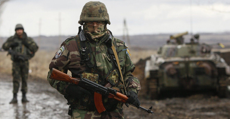 Donbas'ta 1 Ukrayna Askeri Hayatını Kaybetti