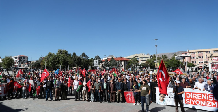 Doğu Anadolu'da Filistin İçin Protestolar