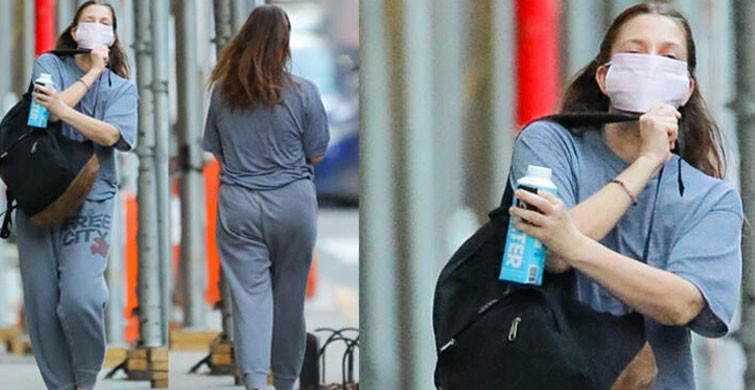 Drew Barrymore New York Sokaklarında Çıplak Ayakla Dolaştı!