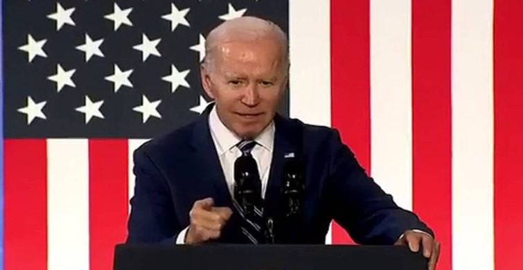 Dünya Biden’ın görüntülerini konuşuyor: Spiker ne yapacağını şaşırdı