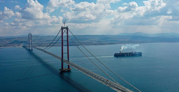 Dünya rekoru kıran Çanakkale Köprüsü ödüle doymuyor: 31 proje arasından birinci seçildi.